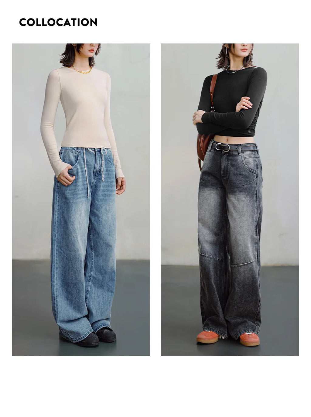 Ribbed Crew-Neck Thermal Long-Sleeve Top