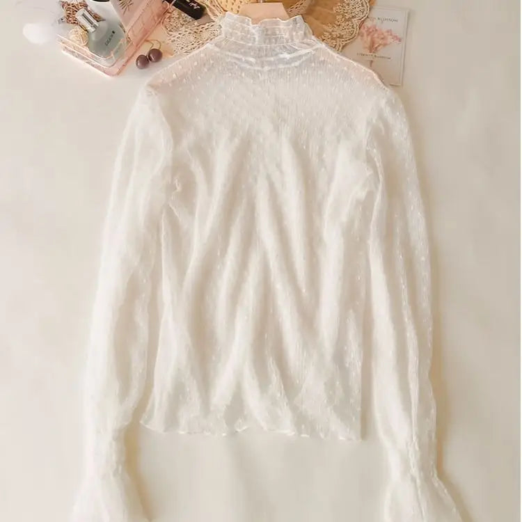 Talia Lace Mesh Top