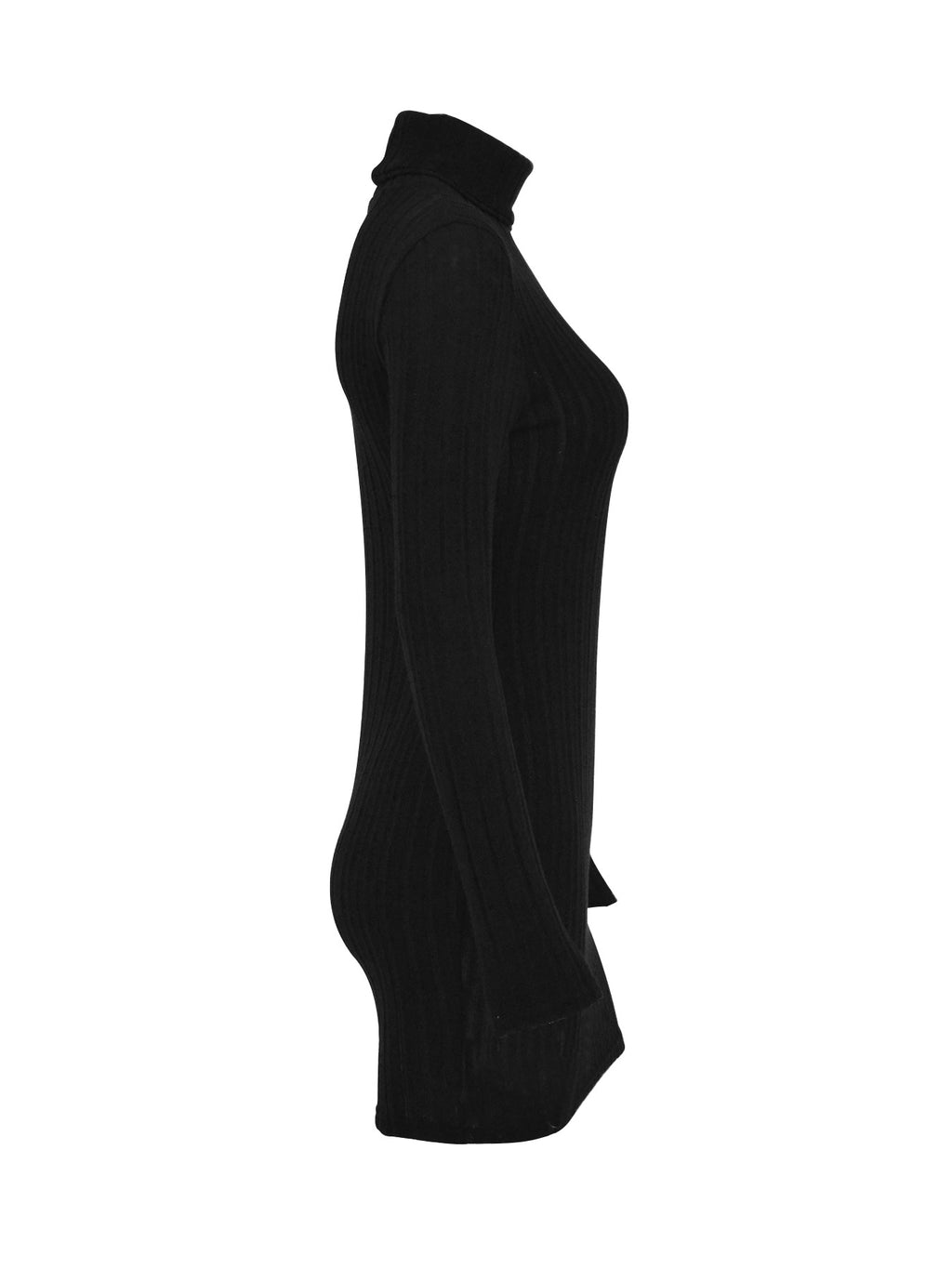Long-Sleeve Round-Neck Bodycon Mini Dress