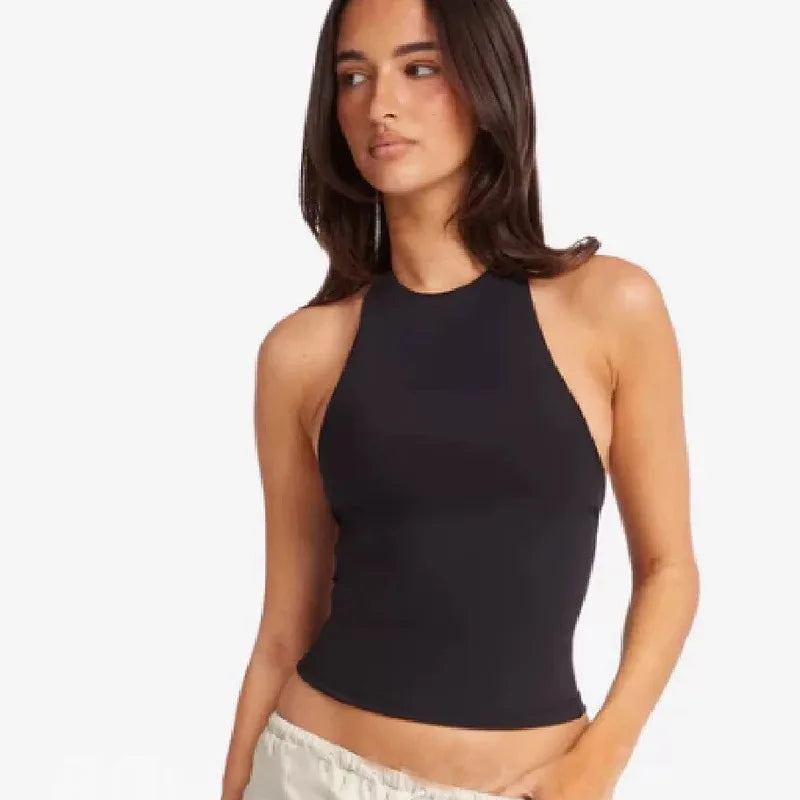Sculpt Open-Back Halter Active Separates