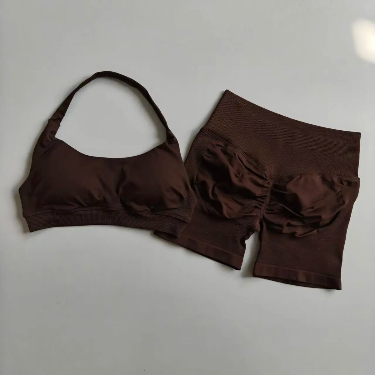 Thea High-Rise Halter-Neck Tank Top