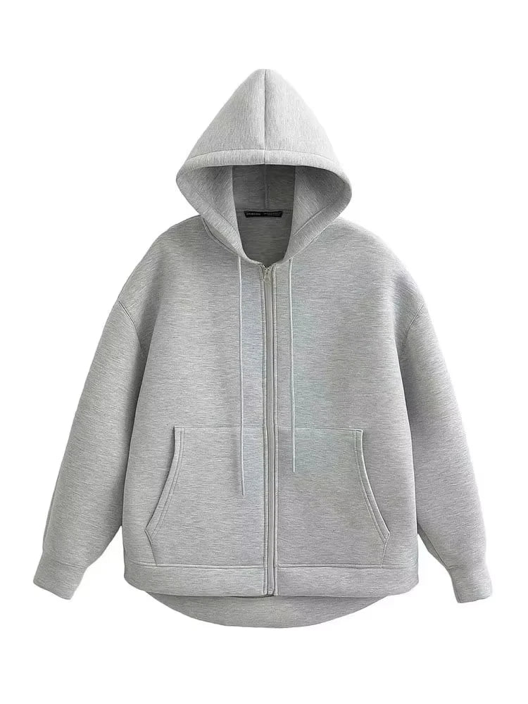 Mila Hooded Oversized Jacket