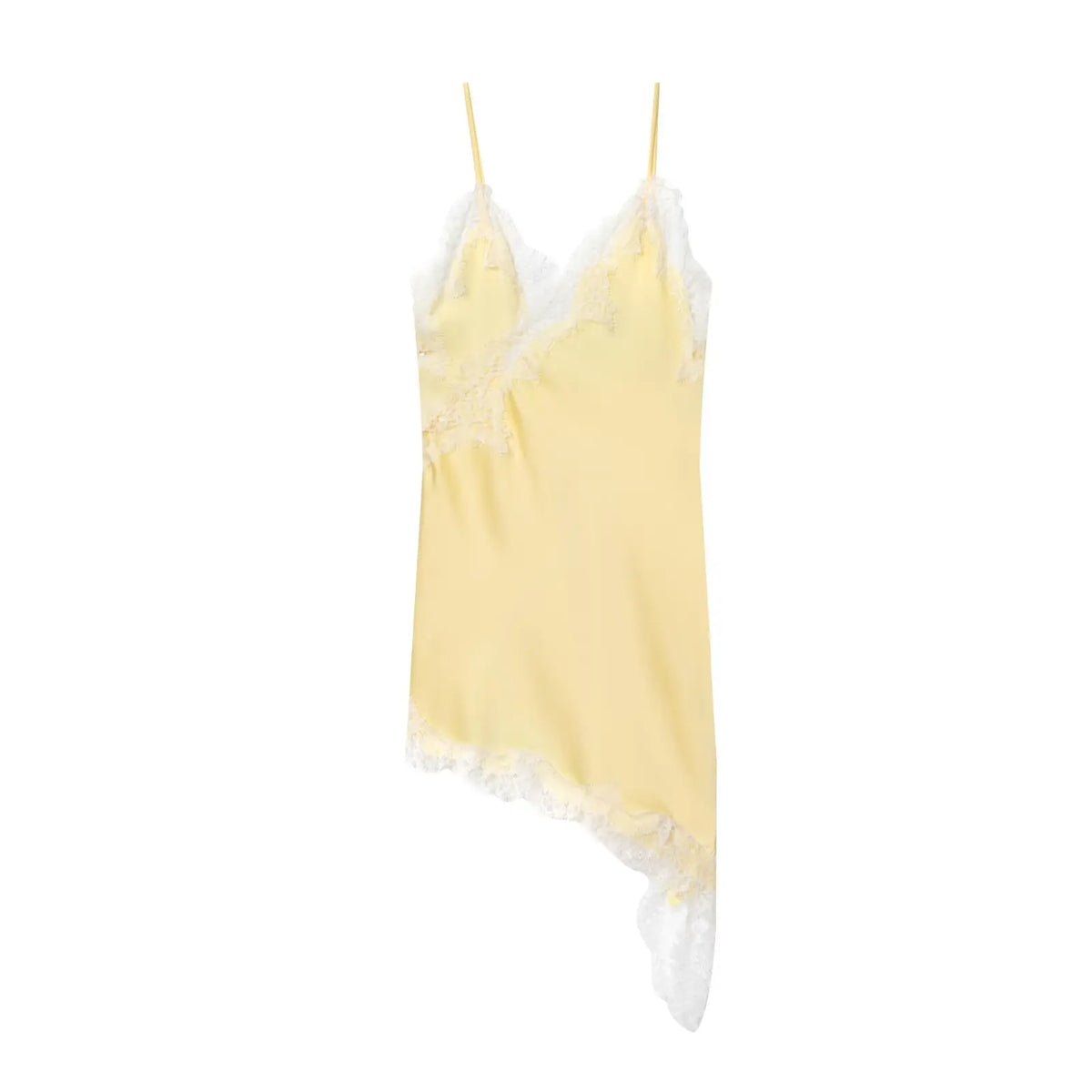 Livia Satin Lace Mini Dress