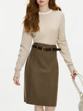 Pure Wool Crew-Neck Sweater