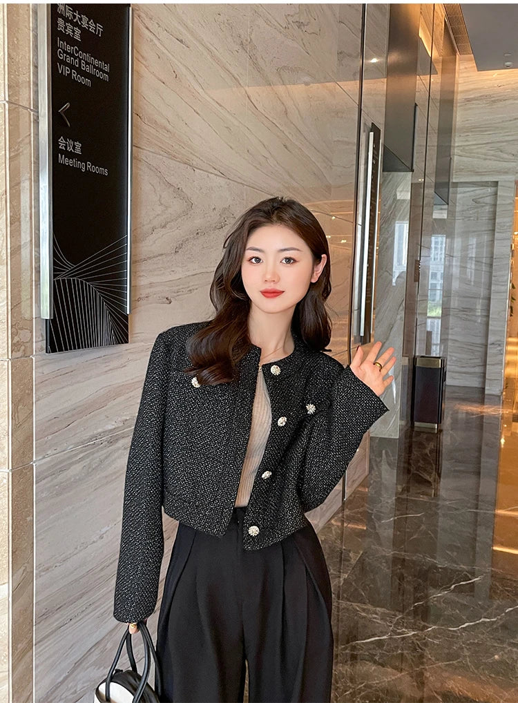 Slim V-Neck Ribbed Knit Sweater