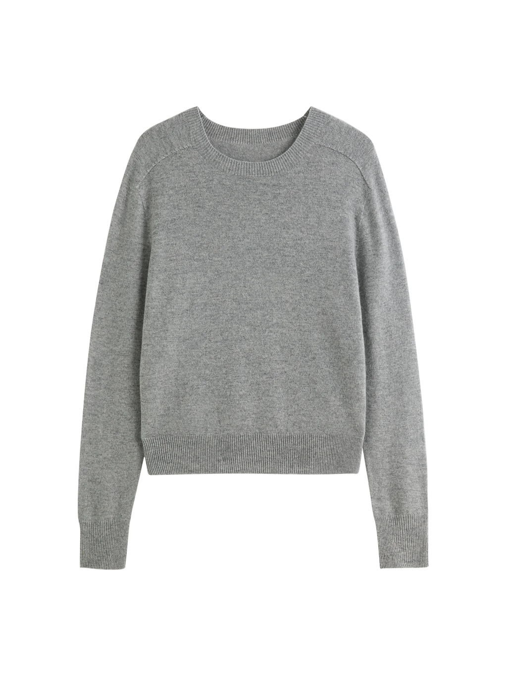 Pure Wool Crew-Neck Sweater