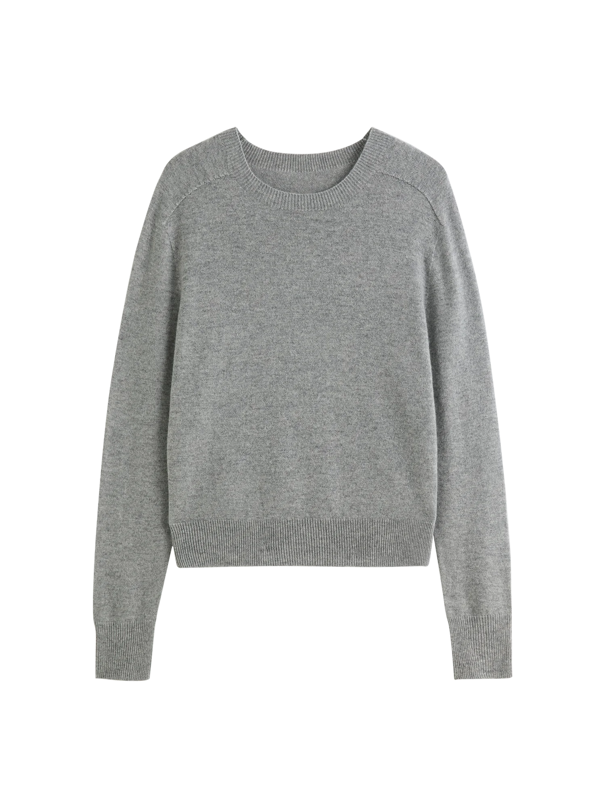 Pure Wool Crew-Neck Sweater