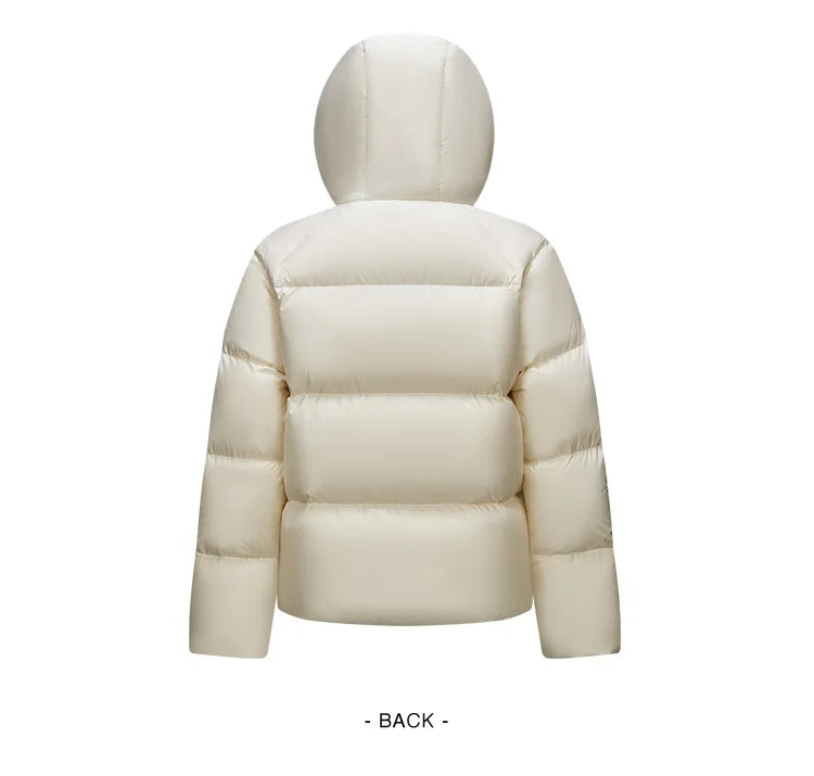 Hooded Duck Down Puffer Coat