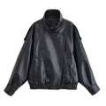 Maeve Faux-Leather Jacket