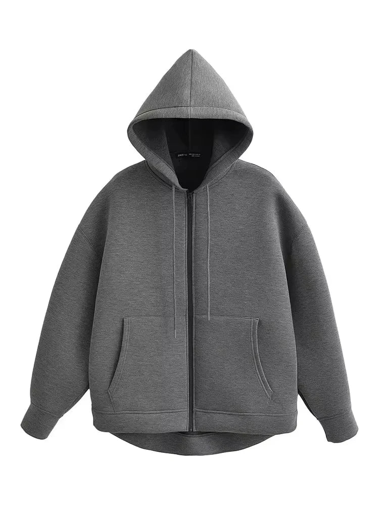 Mila Hooded Oversized Jacket