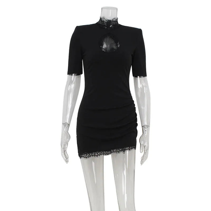 Soleil Lace Bodycon Mini Dress