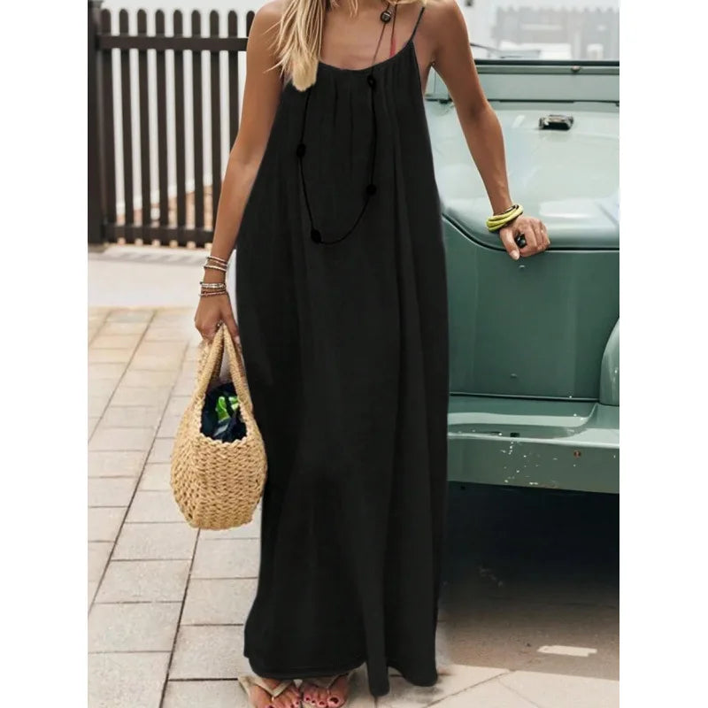 Faye Strapless Backless Maxi Dress