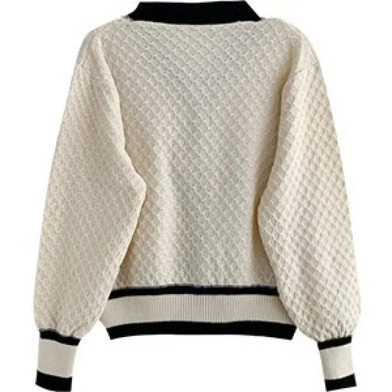 Soft Knit Button-Front Cardigan