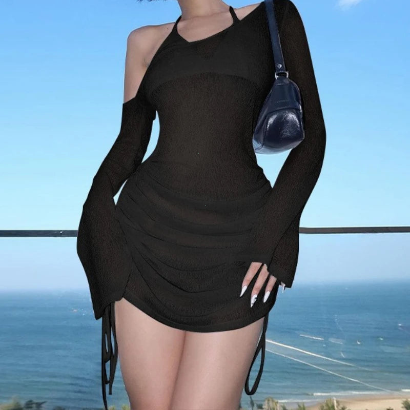 Elise Lace Mini Dress