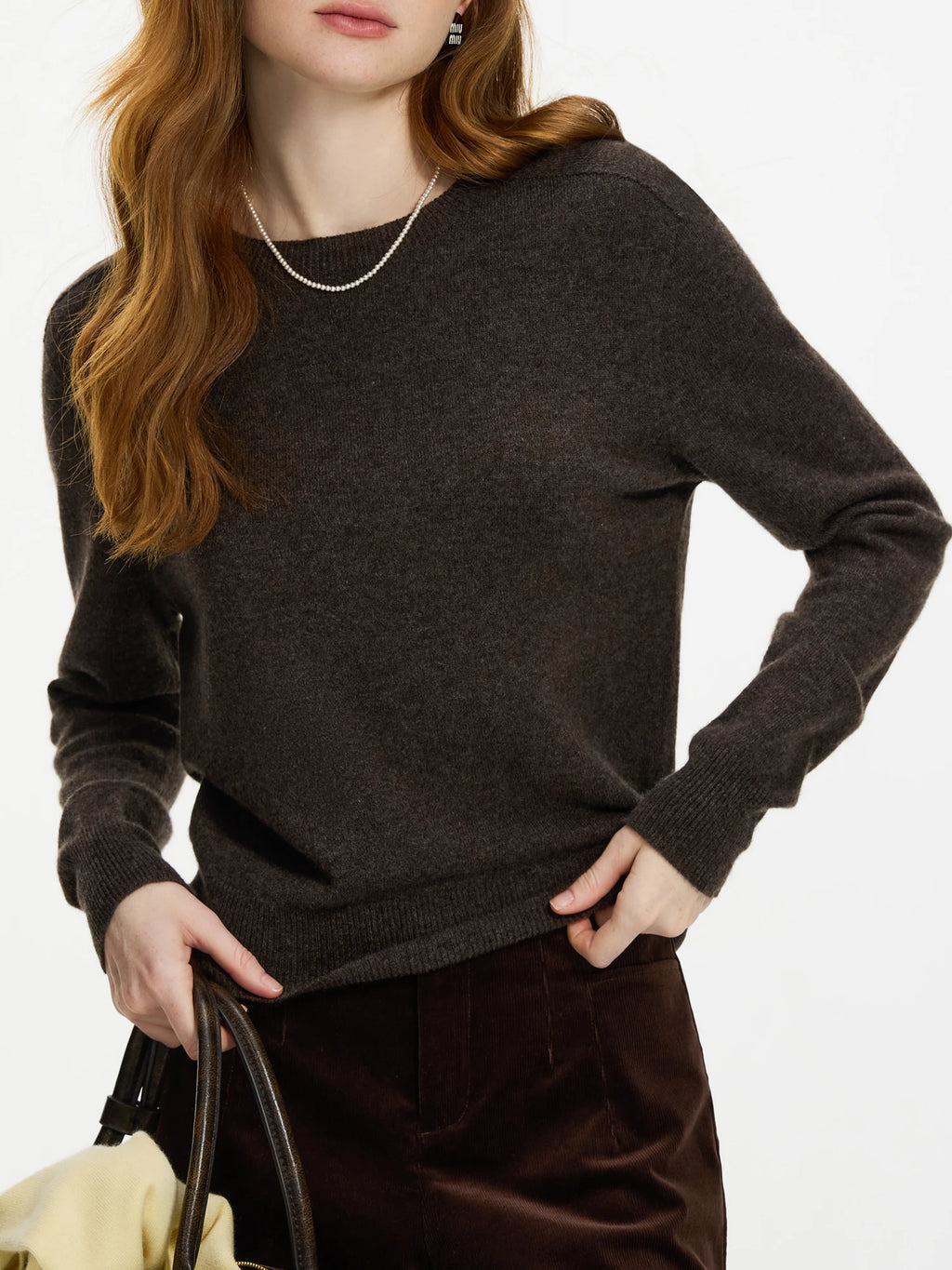 Pure Wool Crew-Neck Sweater