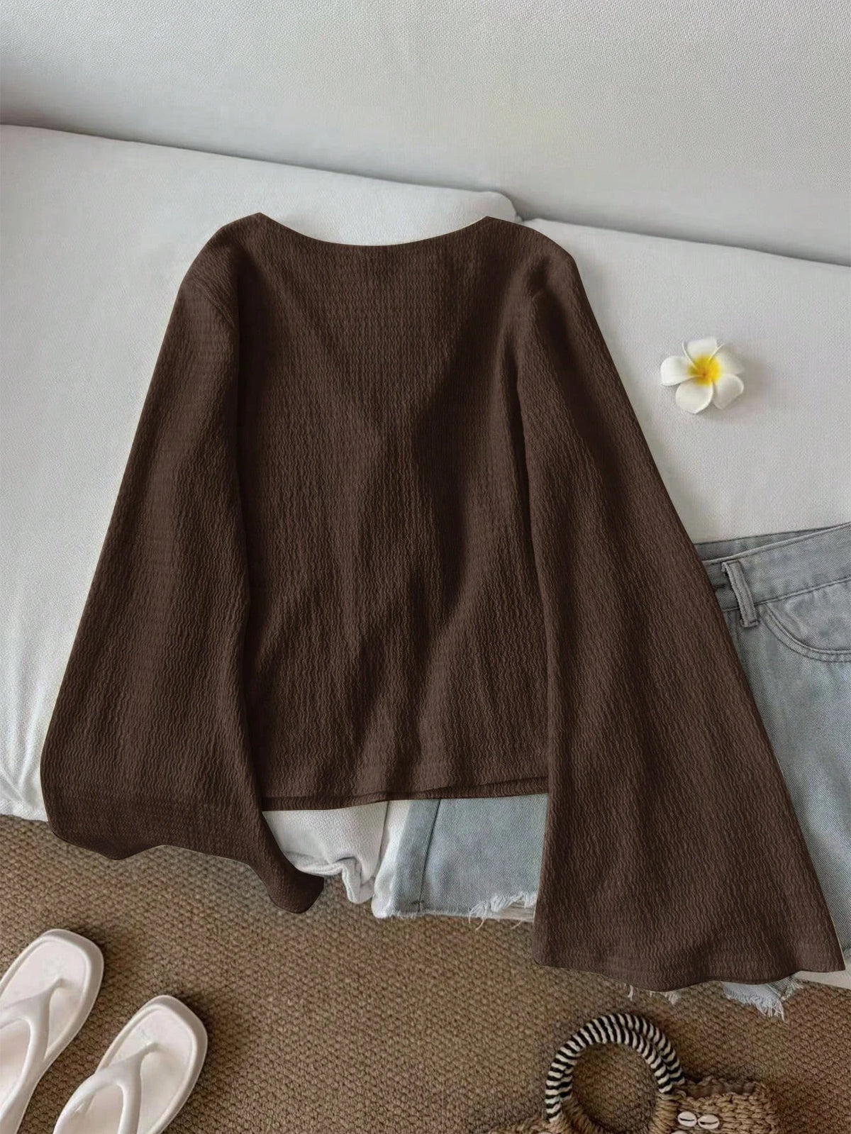 Selene Soft Mock-Neck Sweater