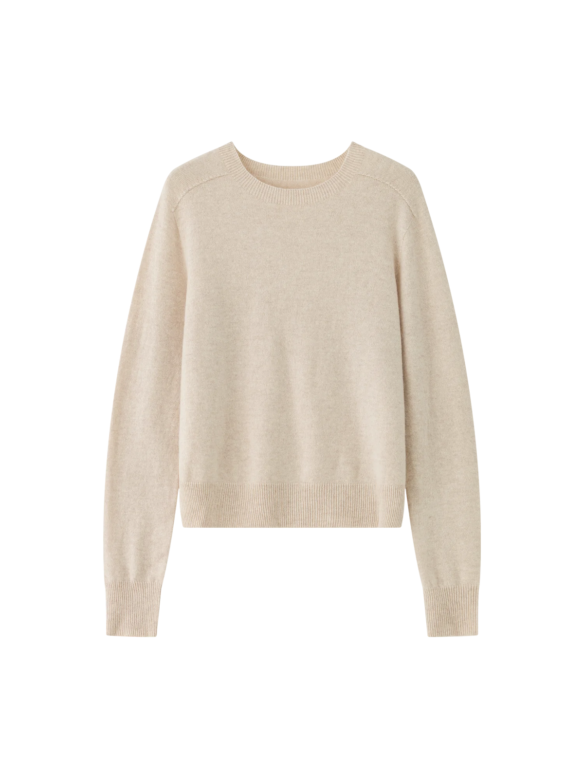 Pure Wool Crew-Neck Sweater