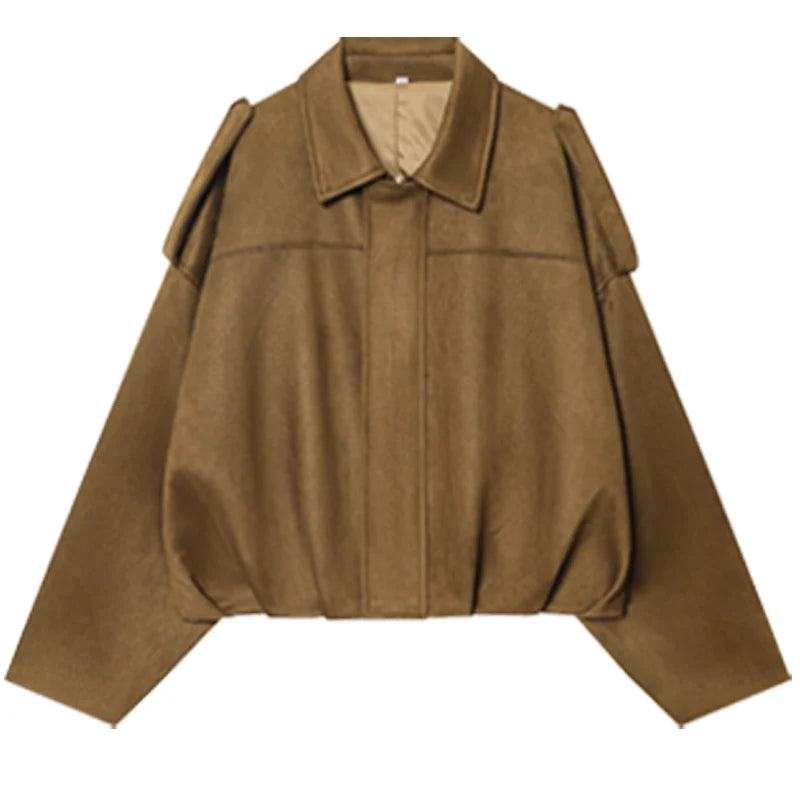 Ivy Suede Cropped Jacket