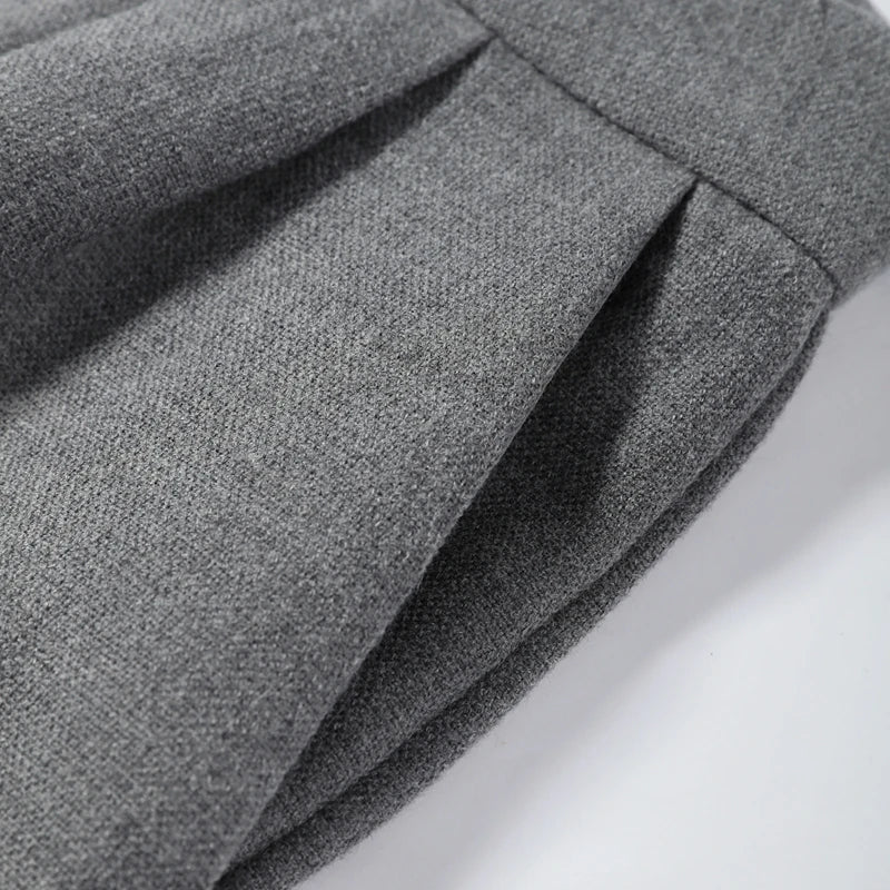 Wool-Blend Knit Top & Pants Set