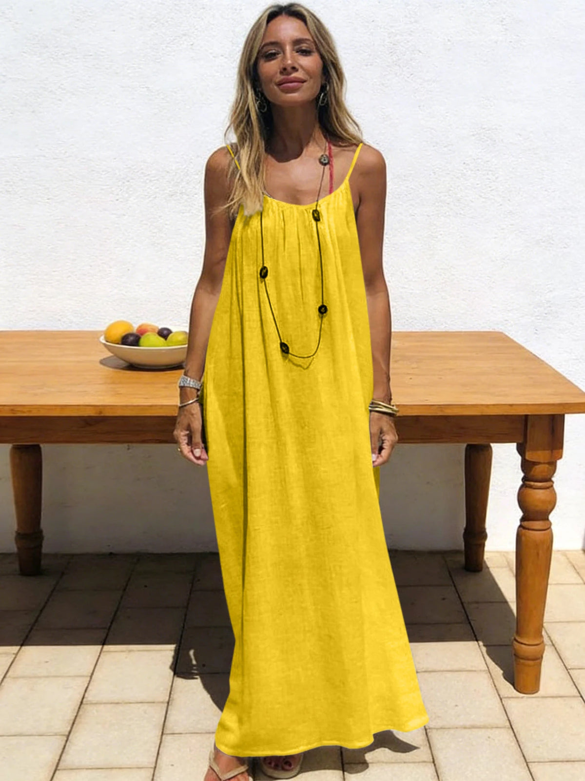 Faye Strapless Backless Maxi Dress