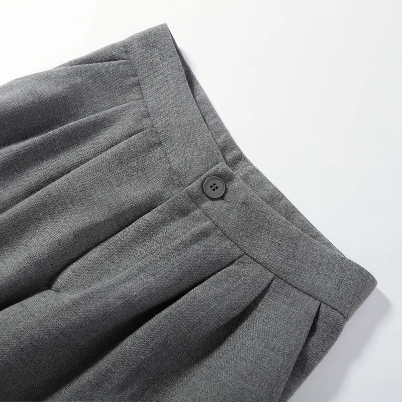 Wool-Blend Knit Top & Pants Set