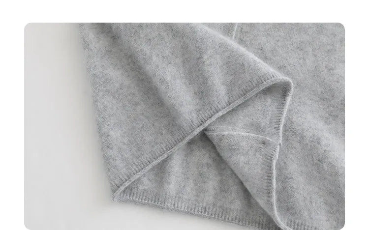 Relaxed Button-Front Knit Cardigan