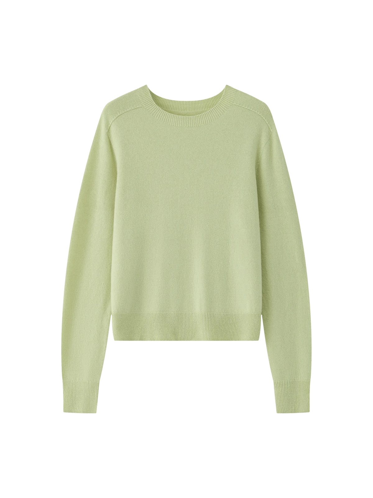 Pure Wool Crew-Neck Sweater
