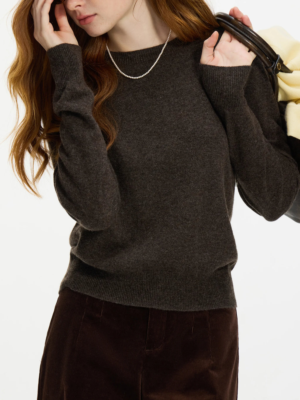 Pure Wool Crew-Neck Sweater