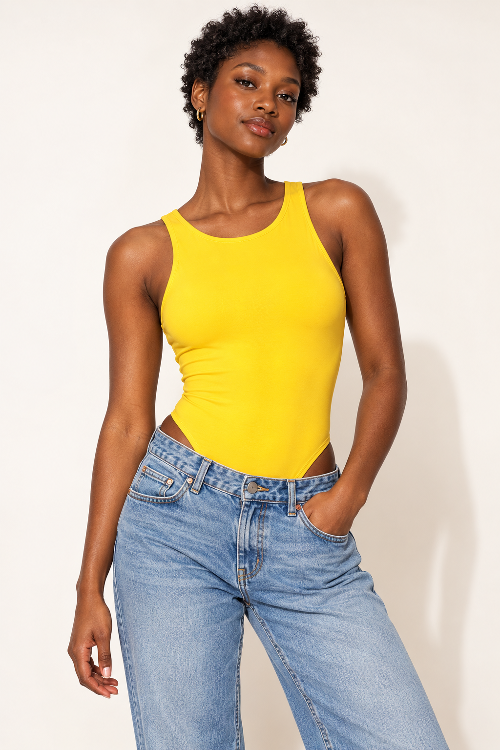 Luna Bodycon Bodysuit — approved studio hero