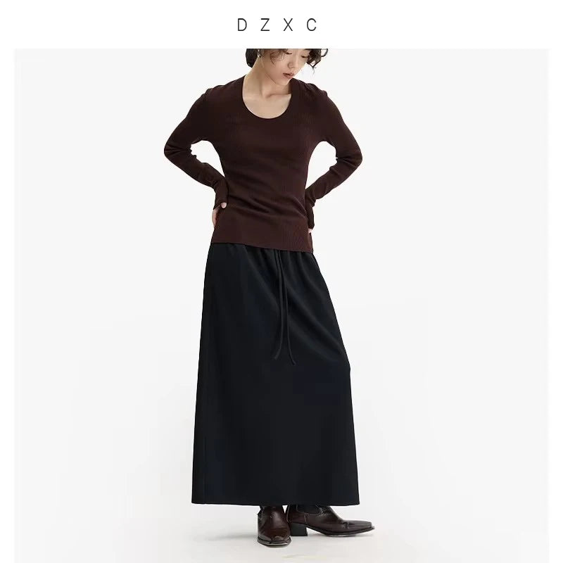 Pure Wool Midi Skirt original product image